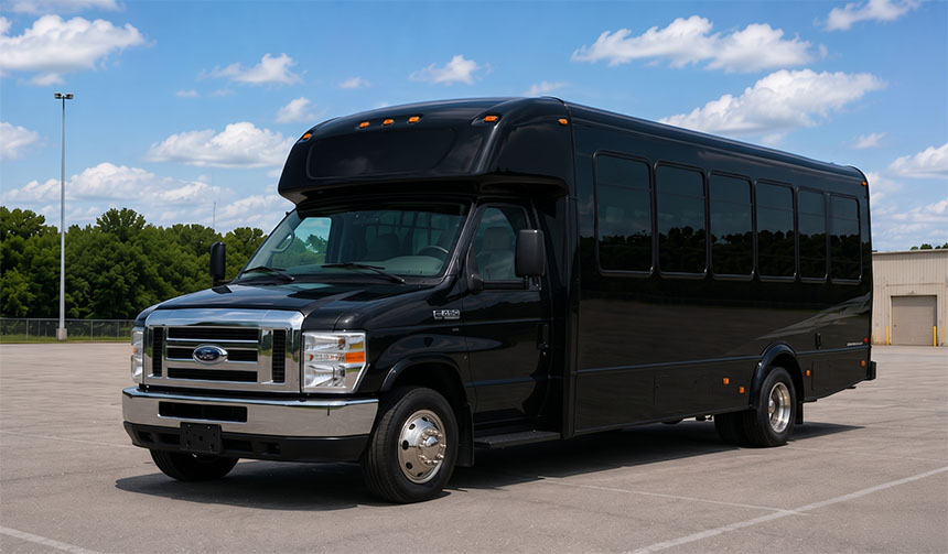 20-passenger minibus for charter in Johns Creek, GA